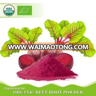 NOP EU Certified organic beet root powder